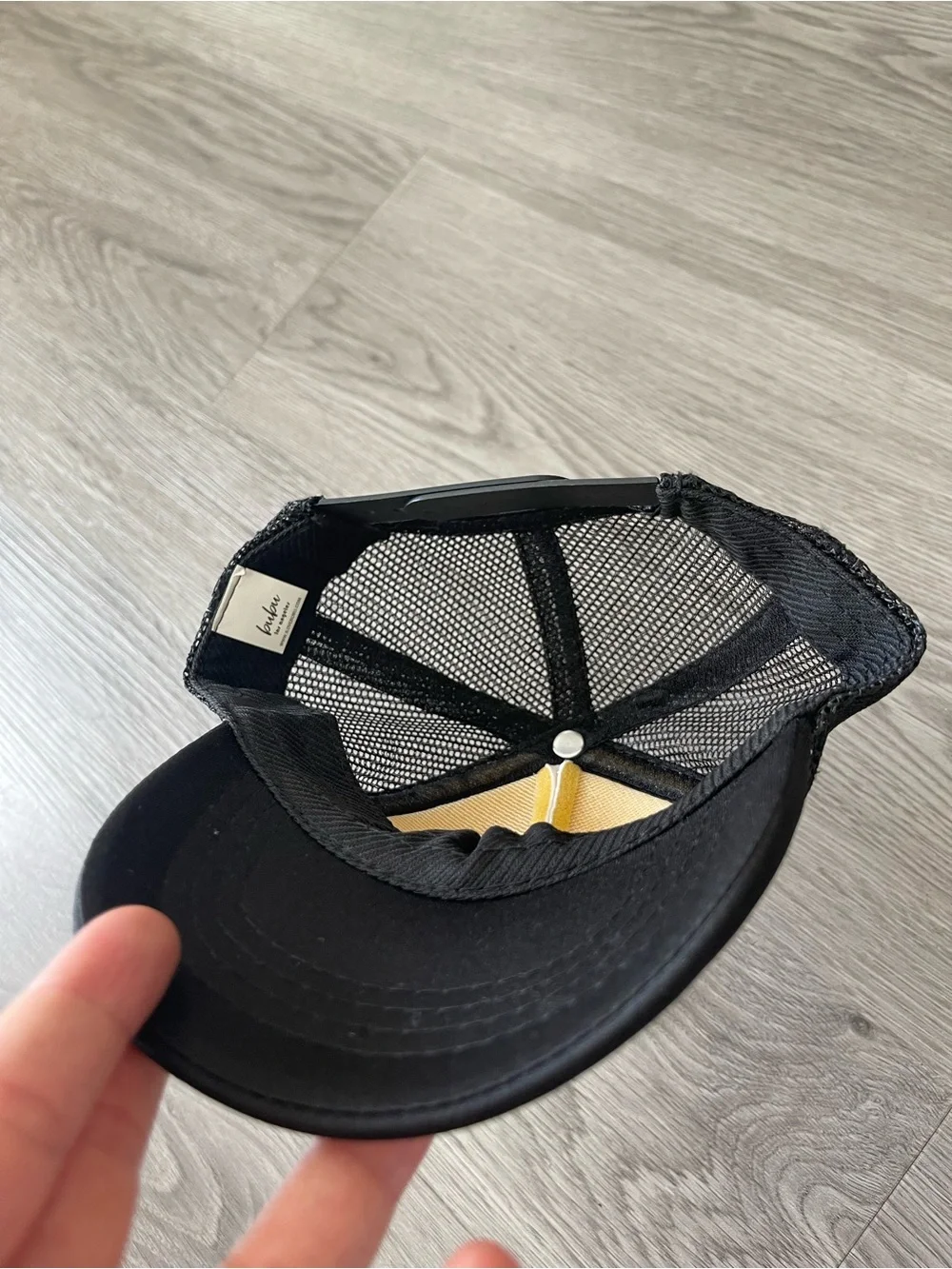 Bubu I still live with my parents toddler trucker hat